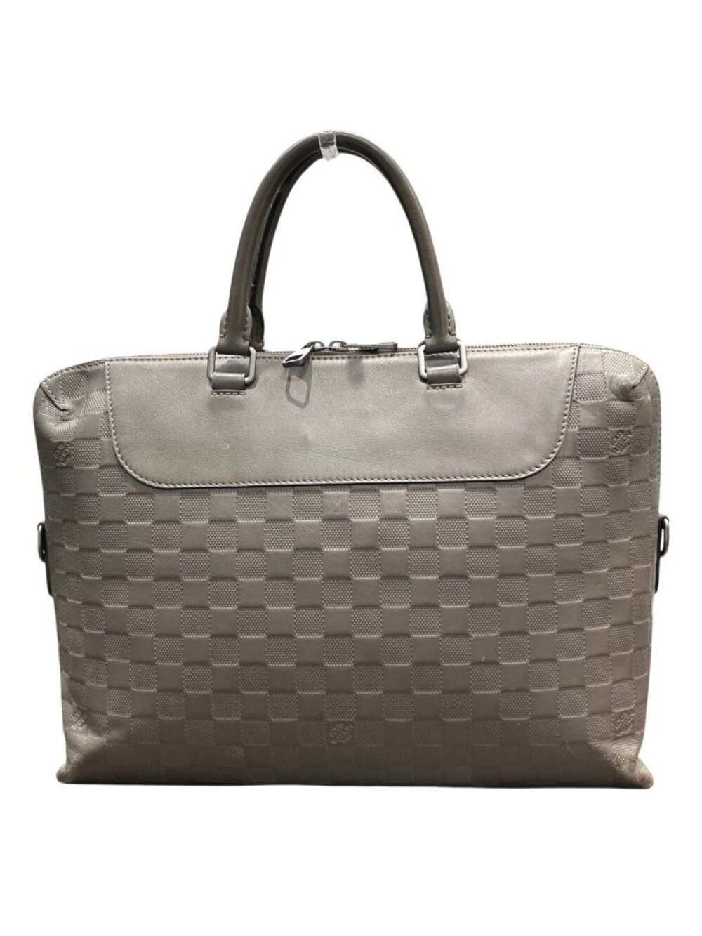 Louis Vuitton Porte Documents Jour Damier Infini Business Bag Leather